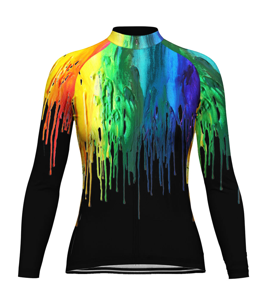 Galaxy Long Sleeve Cycling Jersey for Women
