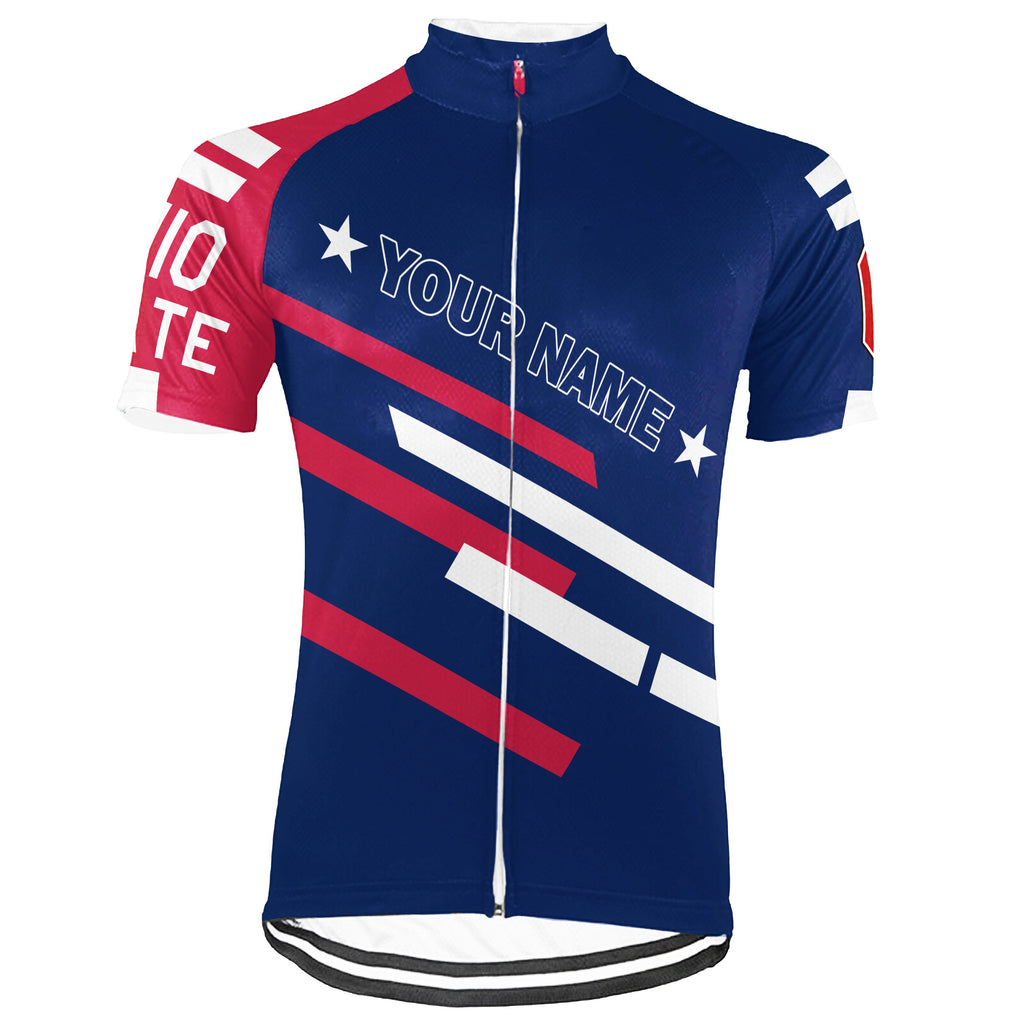 Customized Ohio Short Sleeve Cycling Jersey for Men