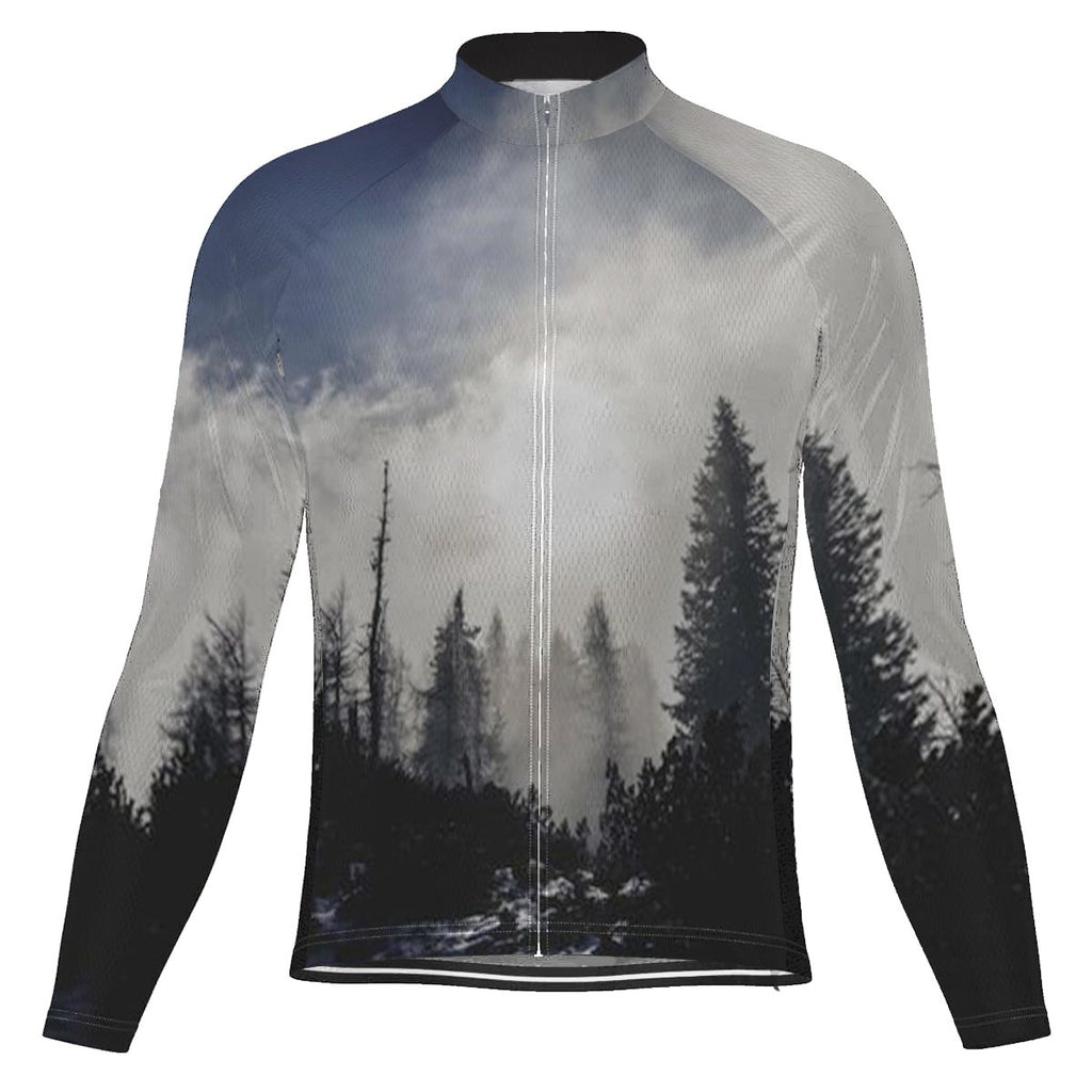 Galaxy Long Sleeve Cycling Jersey for Men