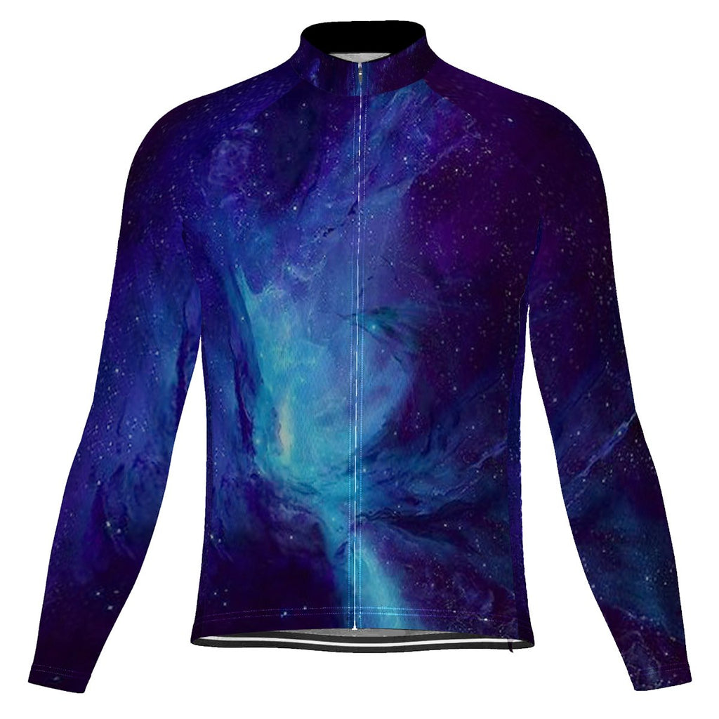 Galaxy Long Sleeve Cycling Jersey for Men