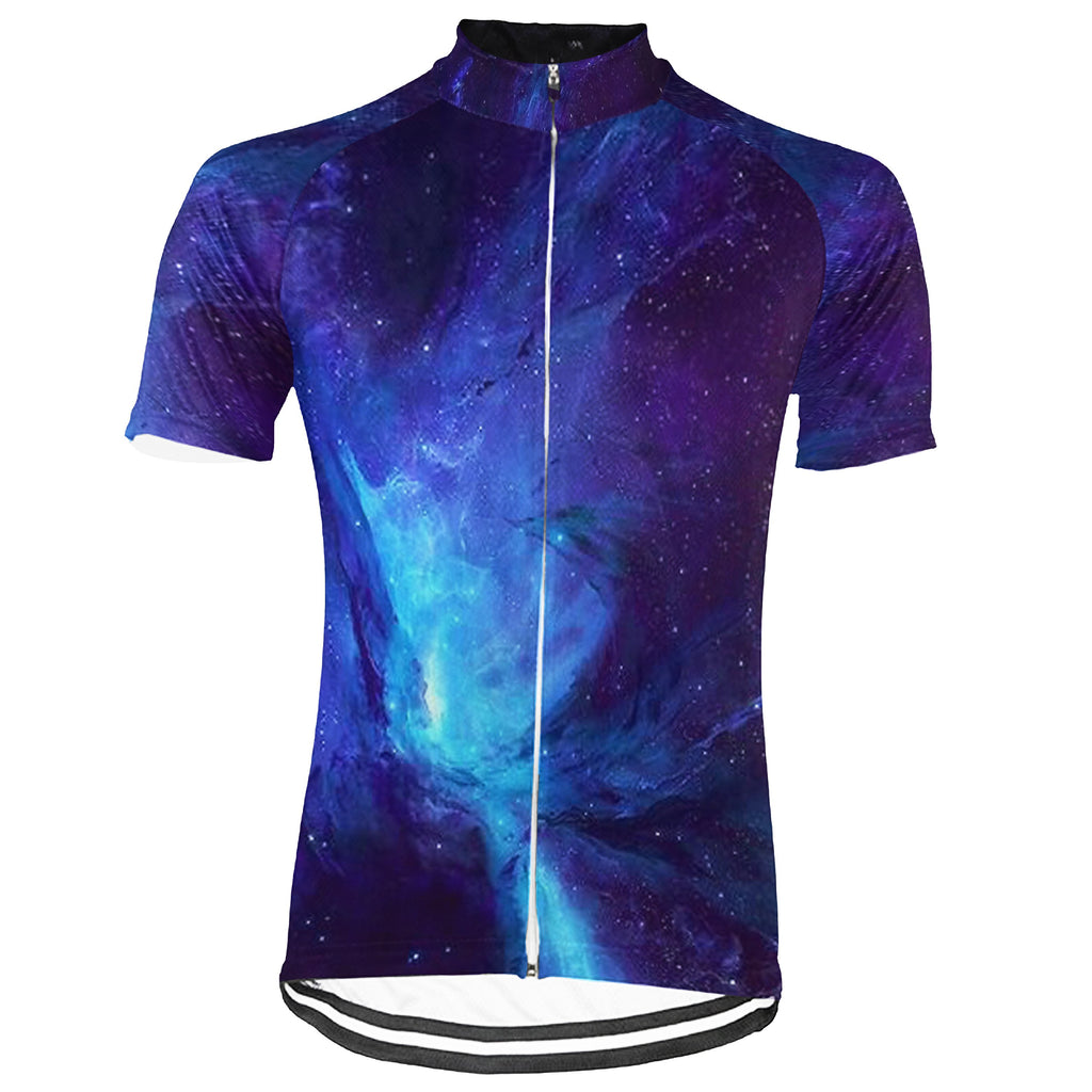 Galaxy Short Sleeve Cycling Jersey for Men