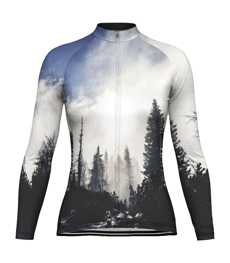Galaxy Long Sleeve Cycling Jersey for Women