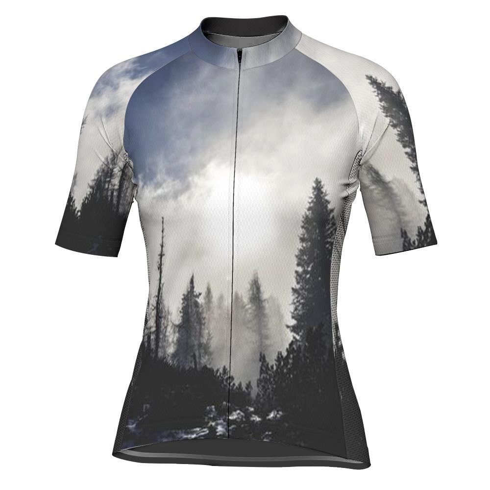 Galaxy Short Sleeve Cycling Jersey for Women