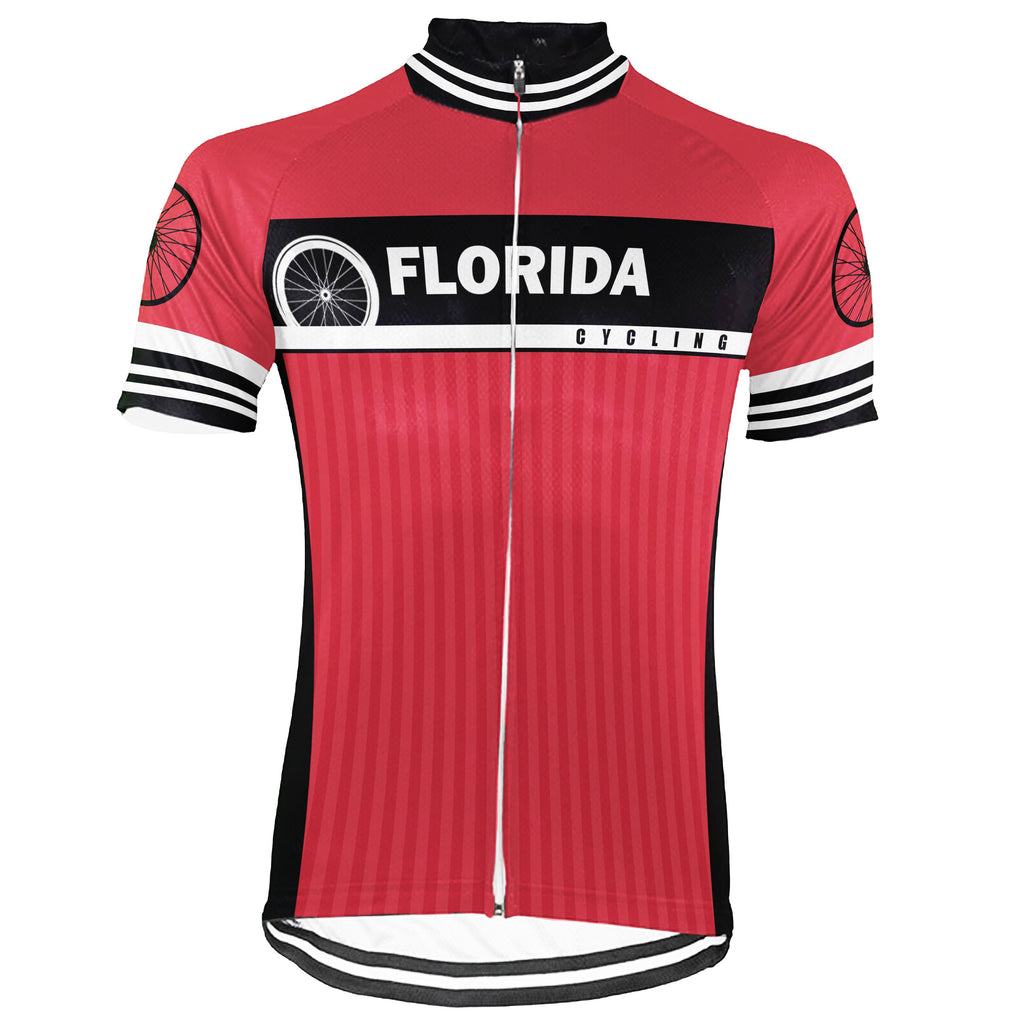 Florida Short Sleeve Cycling Jersey for Men