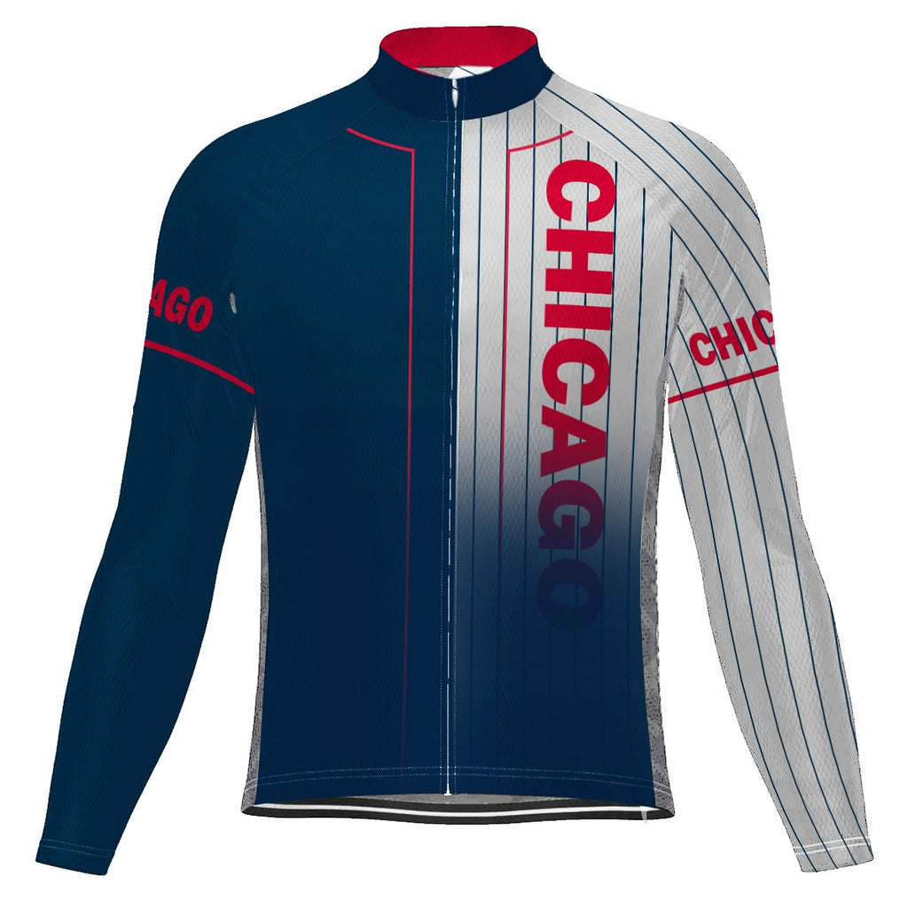 Chicago Long Sleeve Cycling Jersey for Men