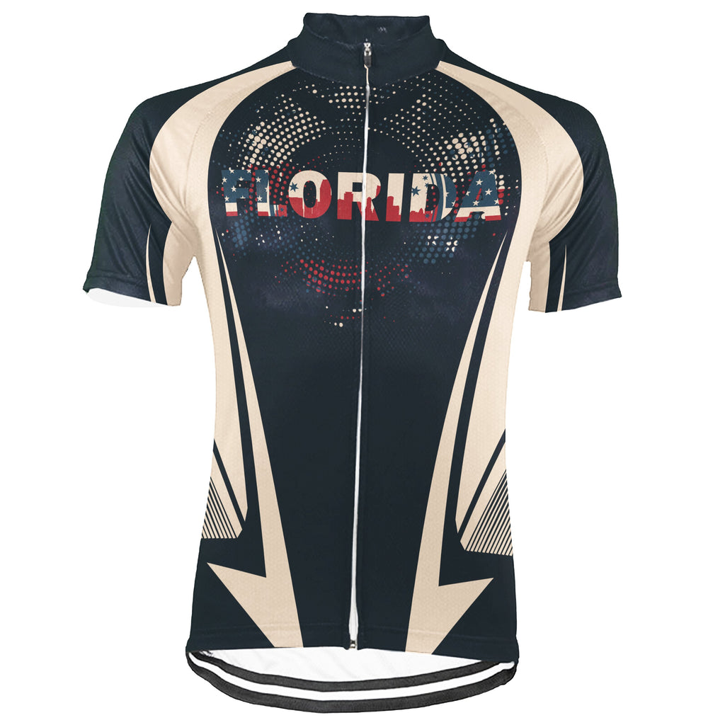 Florida Short Sleeve Cycling Jersey for Men