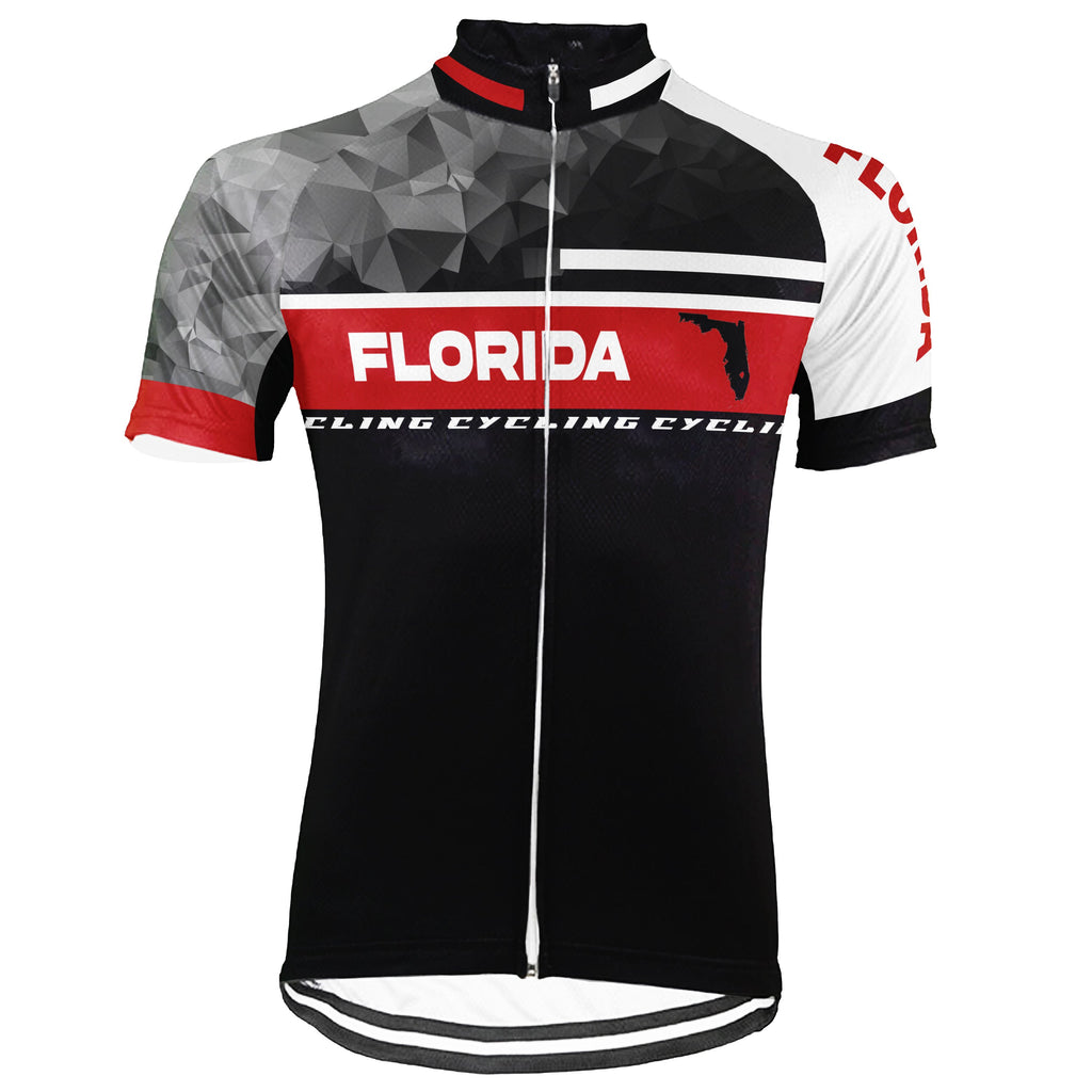 Florida Short Sleeve Cycling Jersey for Men