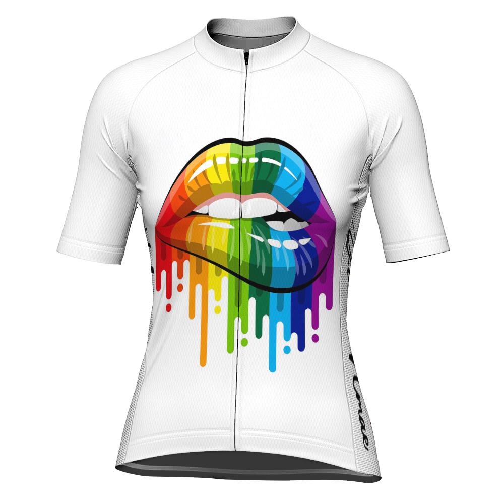 Customized Funny Short Sleeve Cycling Jersey for Women