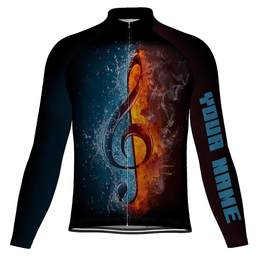 Customized Funny Long Sleeve Cycling Jersey for Men