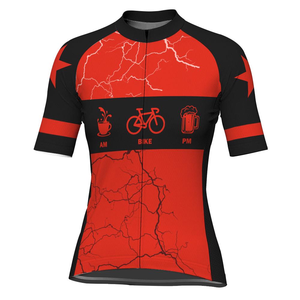 Funny Short Sleeve Cycling Jersey for Women