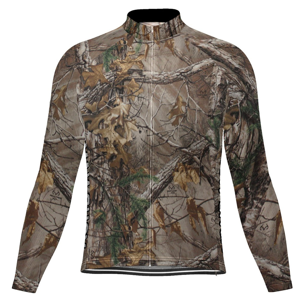 Customized Camo Long Sleeve Cycling Jersey for Men