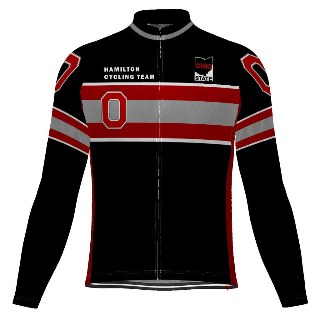 Ohio City Long Sleeve Cycling Jersey for Men