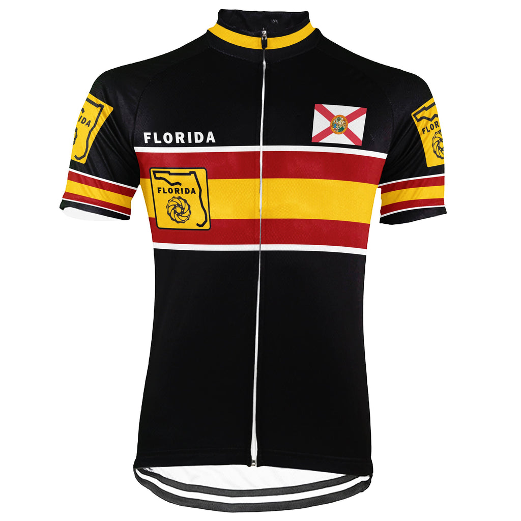 Florida Short Sleeve Cycling Jersey for Men