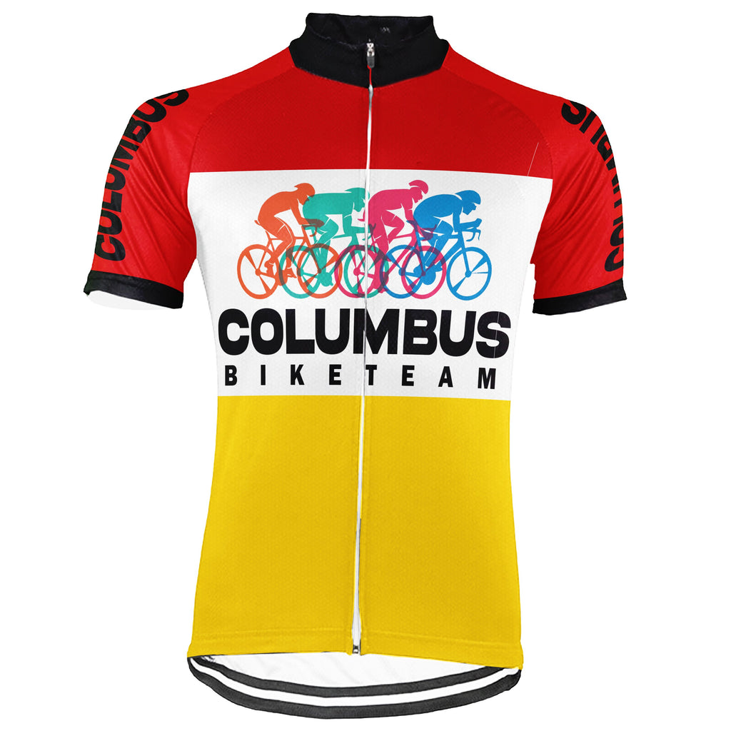 Columbus Short Sleeve Cycling Jersey for Men