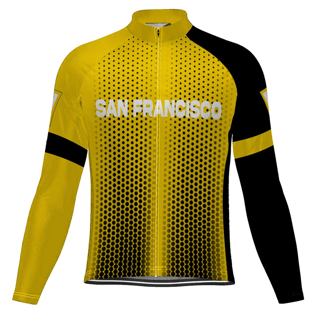 San Francisco Long Sleeve Cycling Jersey for Men