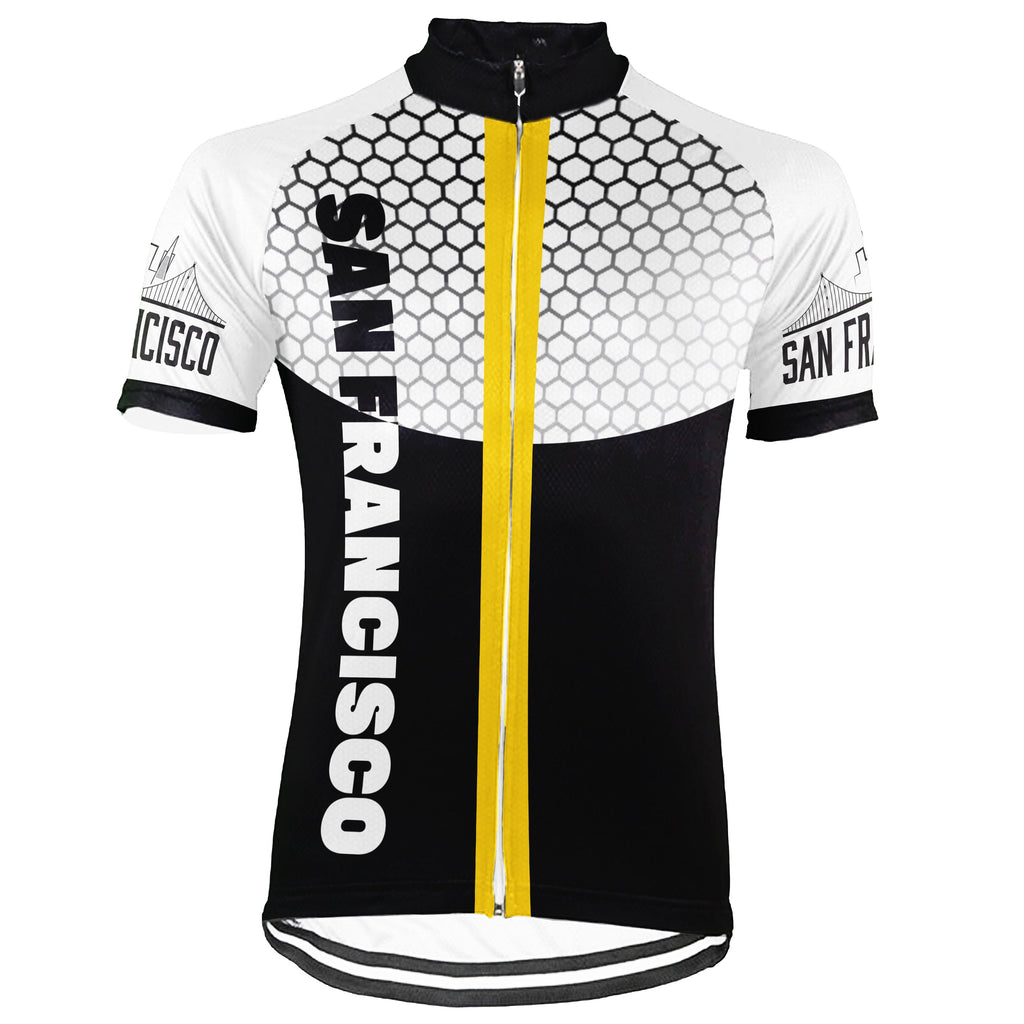 San Francisco Short Sleeve Cycling Jersey for Men
