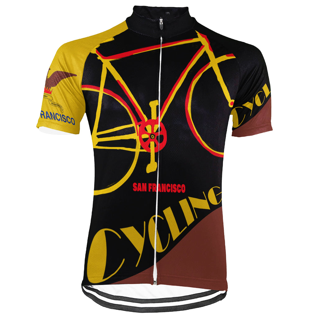san francisco giants bicycle jersey Customized San Francisco Short Sleeve Cycling Jersey for Men – OS Cycling Store