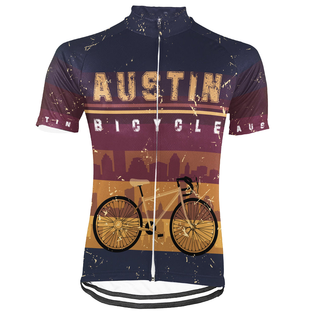 Austin Short Sleeve Cycling Jersey for Men
