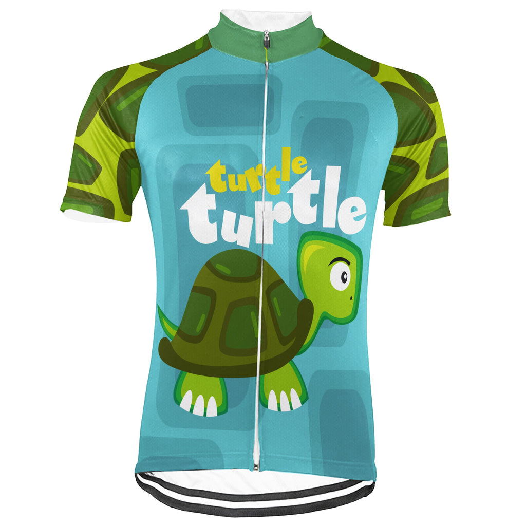 Turtle Short Sleeve Cycling Jersey for Men