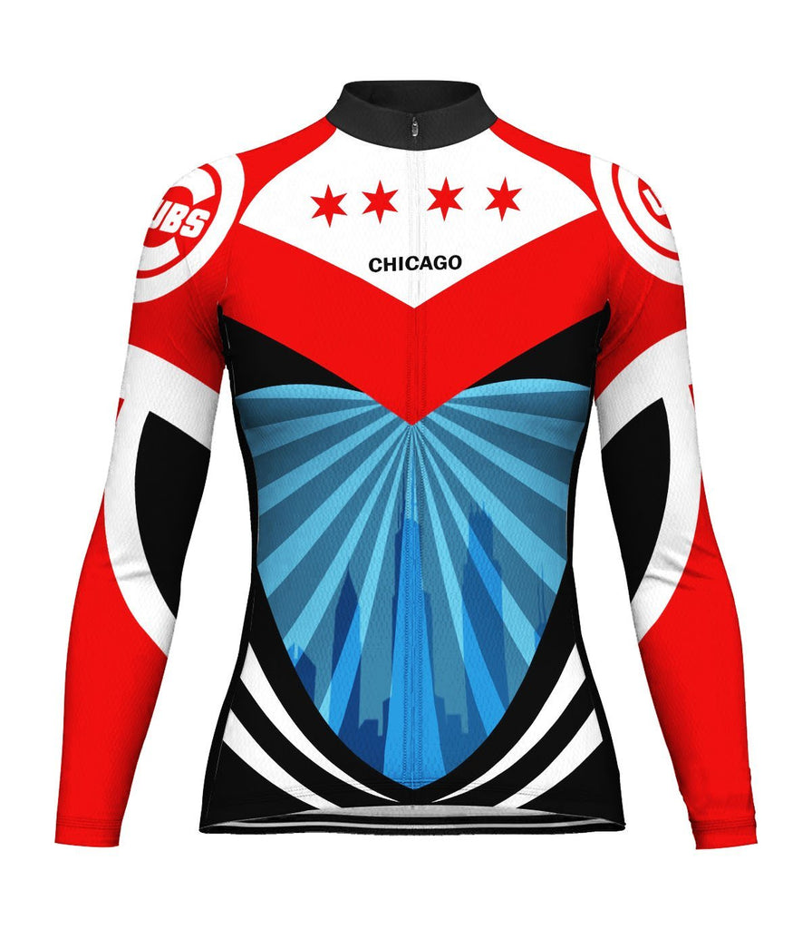 Chicago Long Sleeve Cycling Jersey for Women