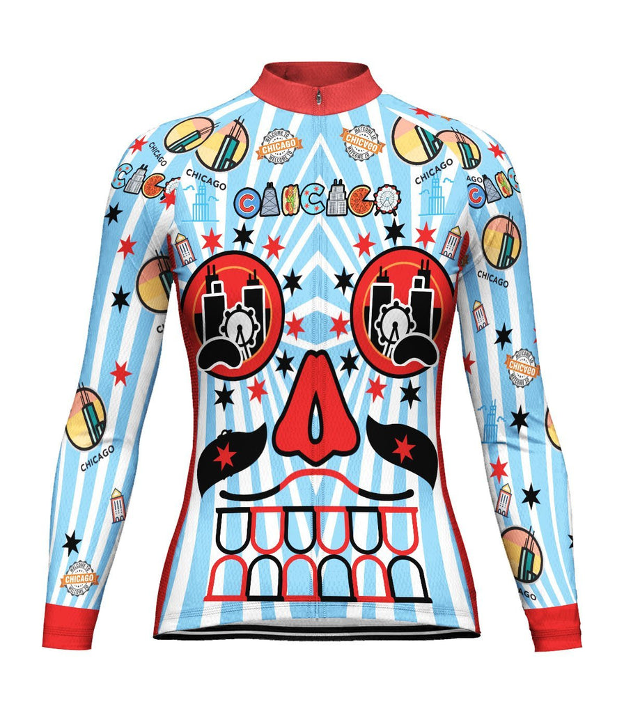 Chicago Long Sleeve Cycling Jersey for Women