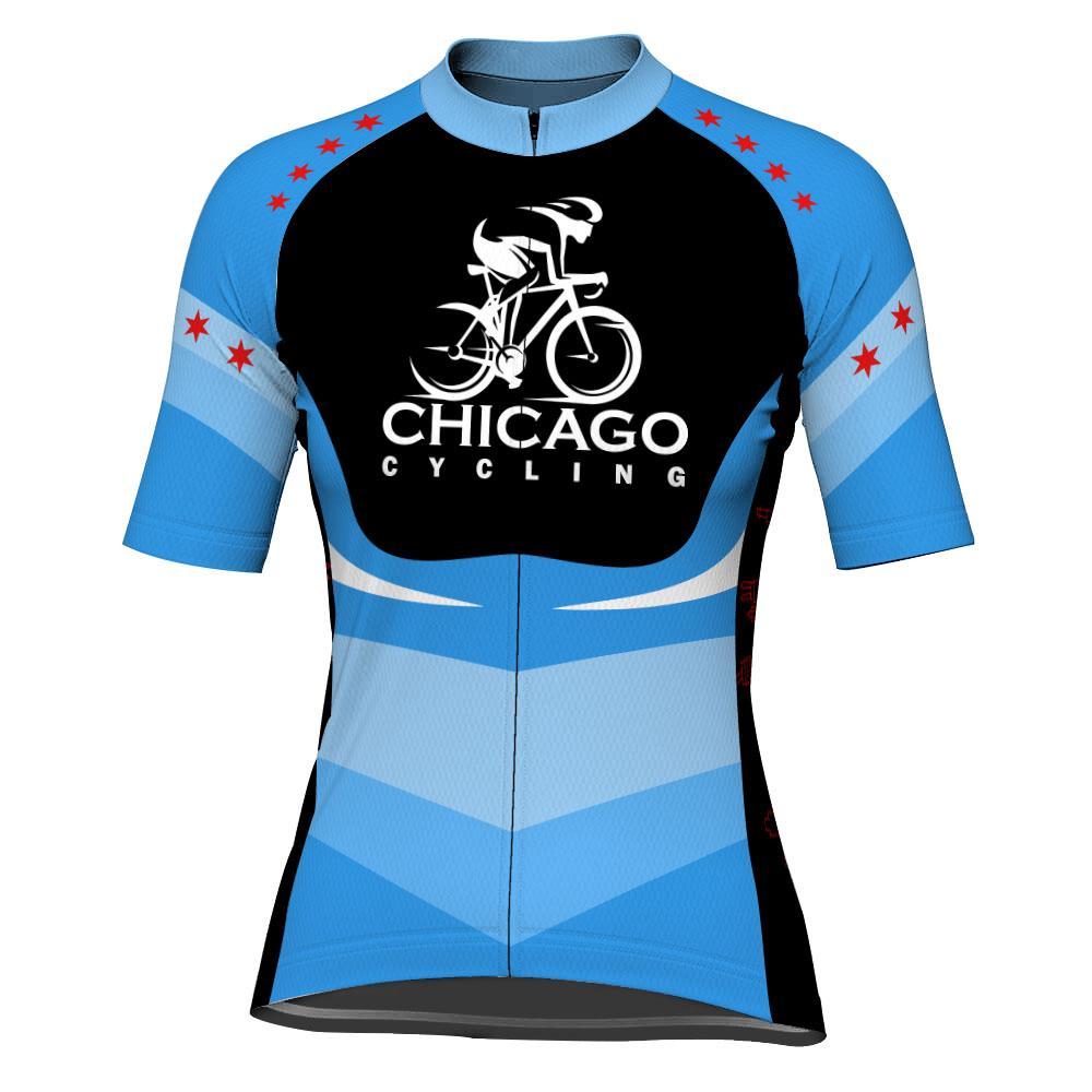 Chicago Short Sleeve Cycling Jersey for Women