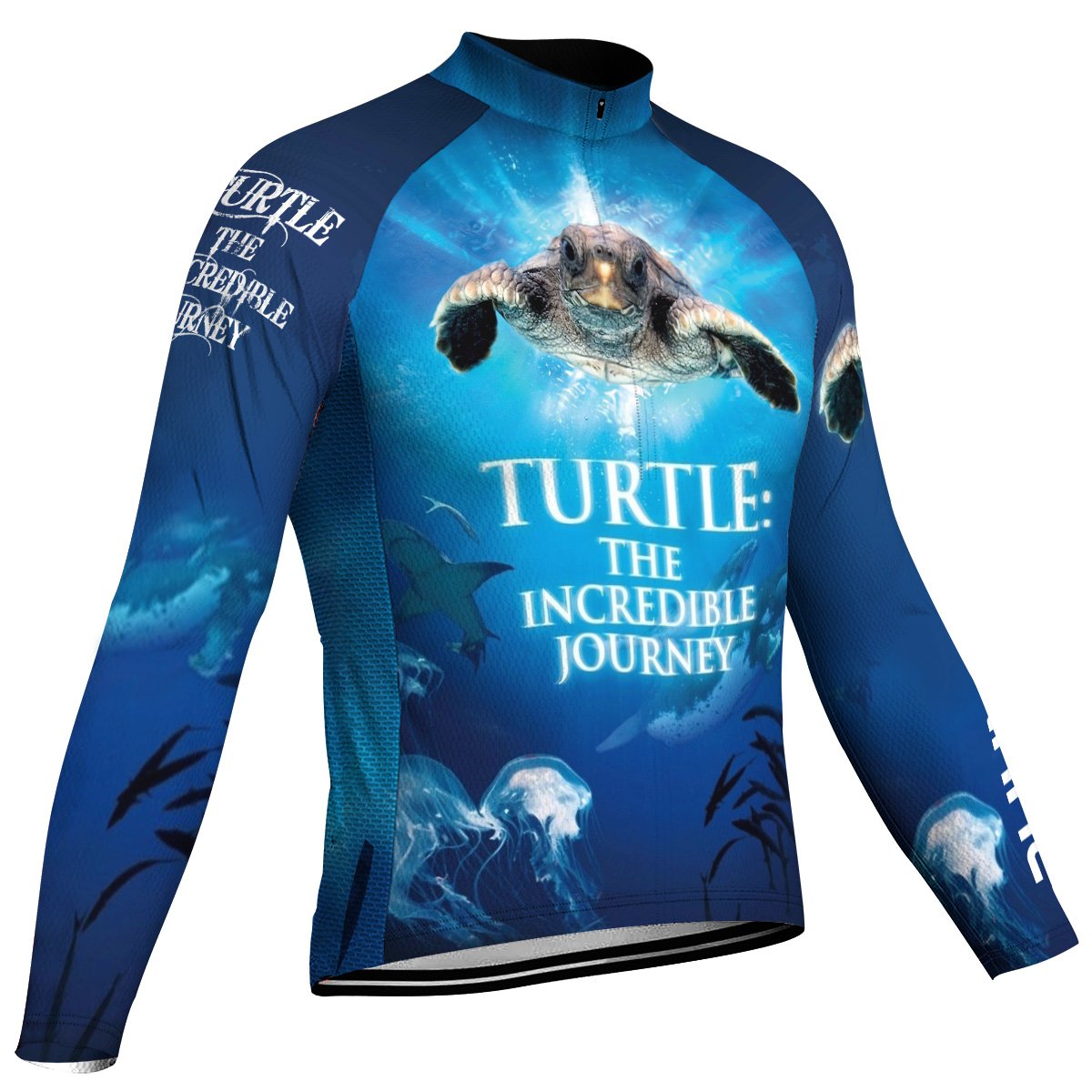 Customized Turtle Long Sleeve Cycling Jersey for Men – OS Cycling Store