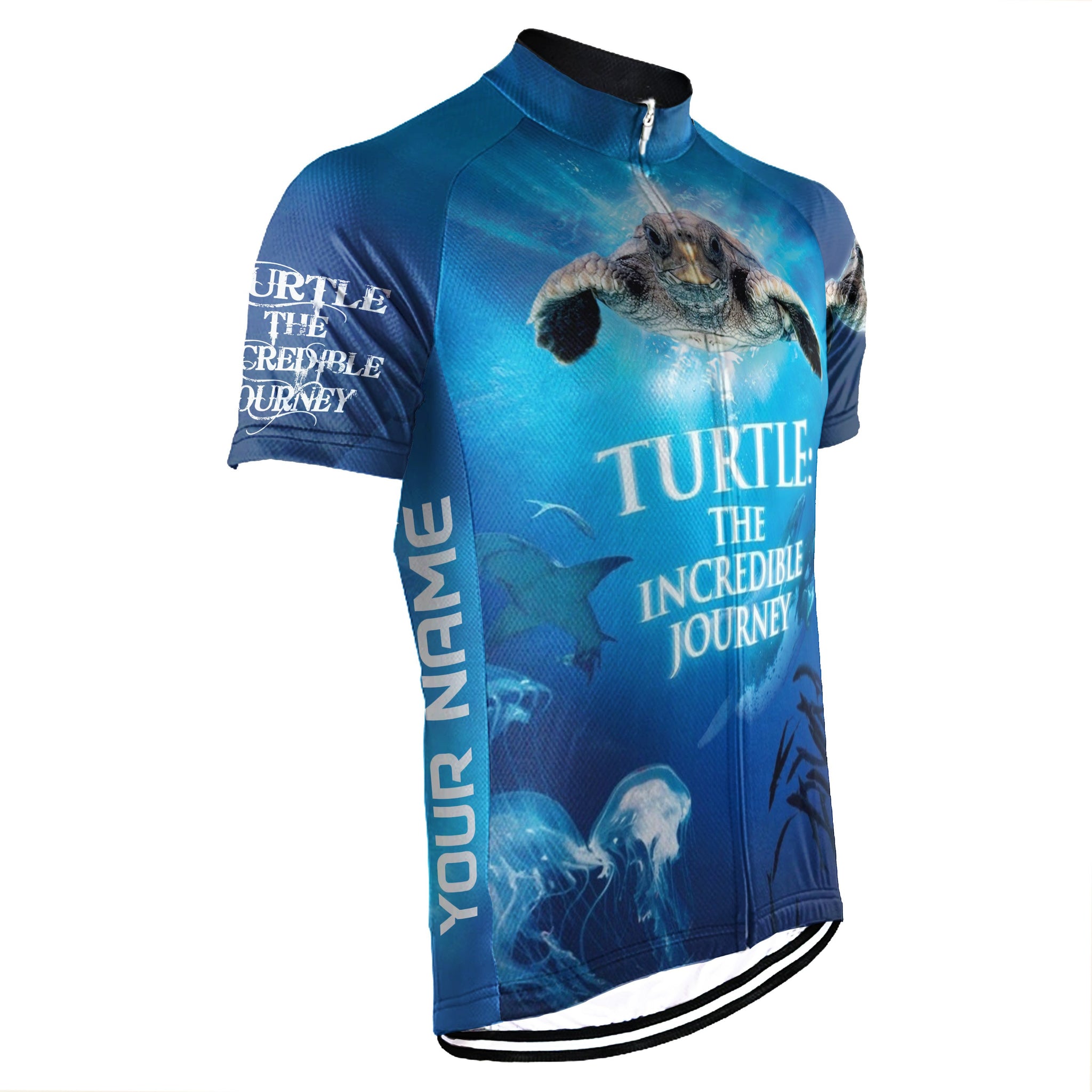 Customized Turtle Short Sleeve Cycling Jersey for Men – OS Cycling Store