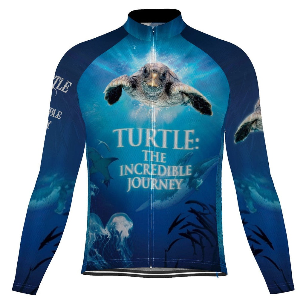 Turtle Long Sleeve Cycling Jersey for Men