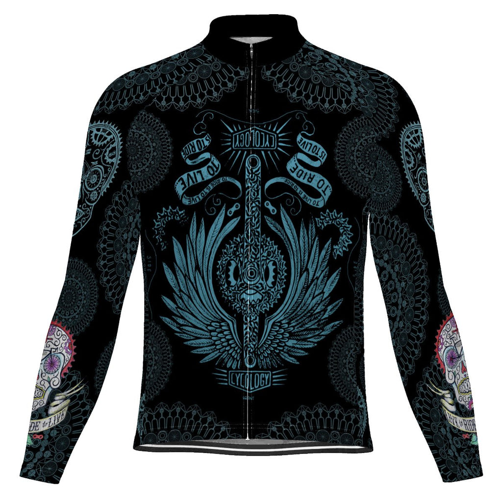 Customized Cycology Long Sleeve Cycling Jersey for Men