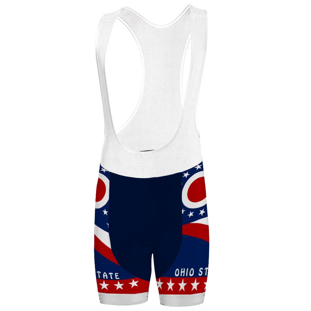 Unisex Ohio State Cycling Bib Short
