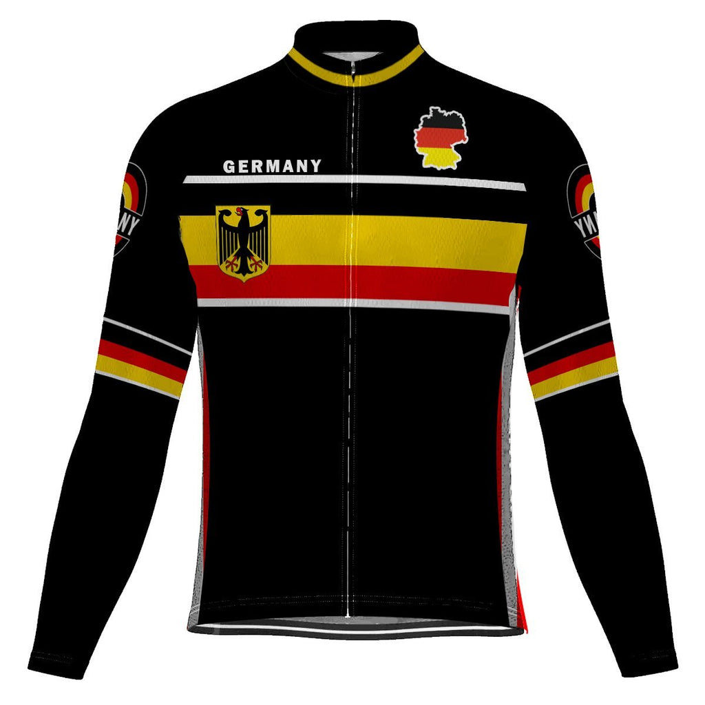 Germany Long Sleeve Cycling Jersey for Men