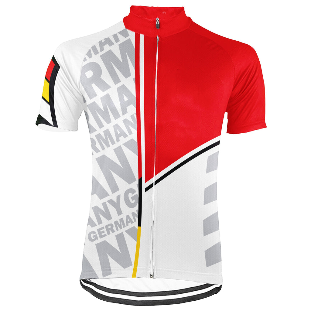 Germany Short Sleeve Cycling Jersey for Men