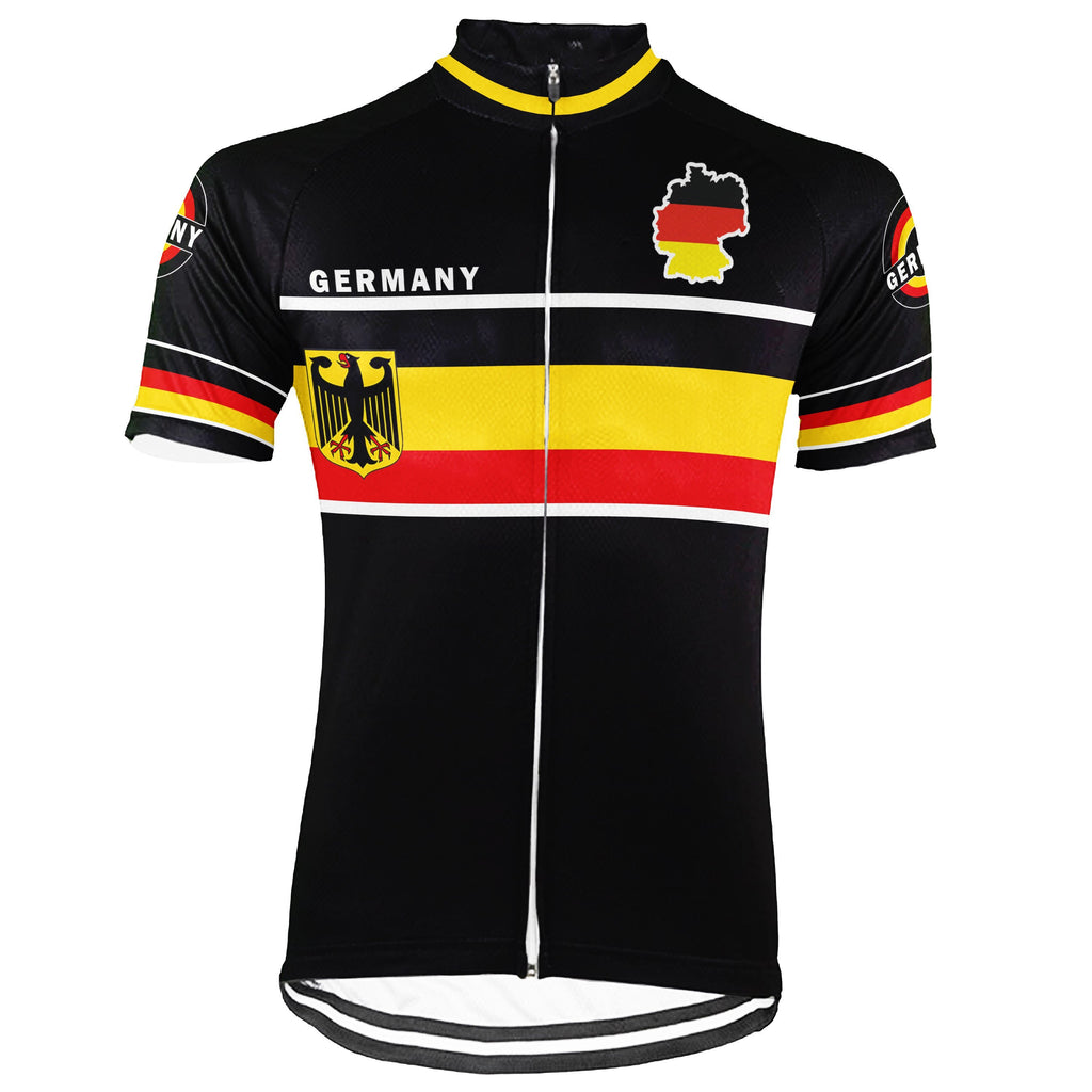 Germany Short Sleeve Cycling Jersey for Men