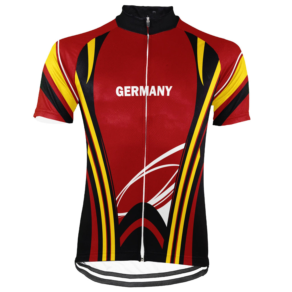 Germany Short Sleeve Cycling Jersey for Men