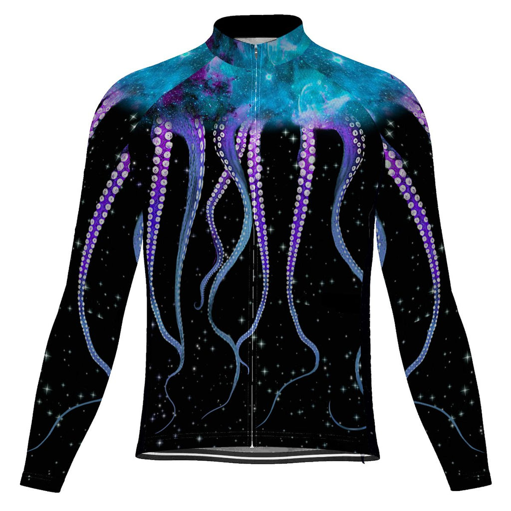 Colorful Long Sleeve Cycling Jersey for Men