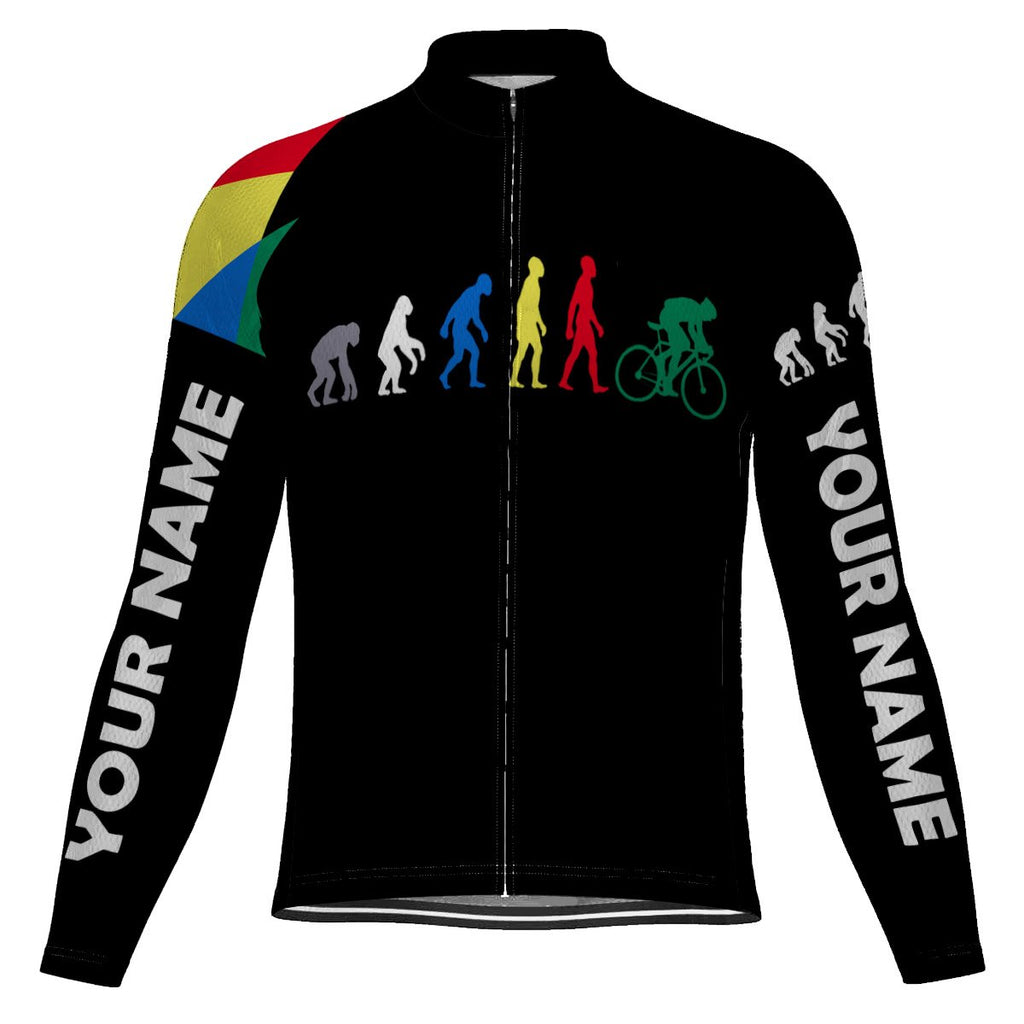 Customized Funny Long Sleeve Cycling Jersey for Men