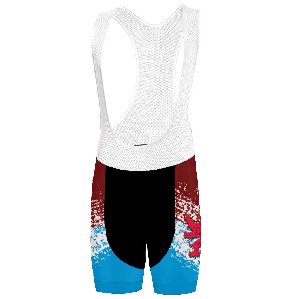 Unisex Luxembourg Cycling Bib Short  Cycling Bib Shorts