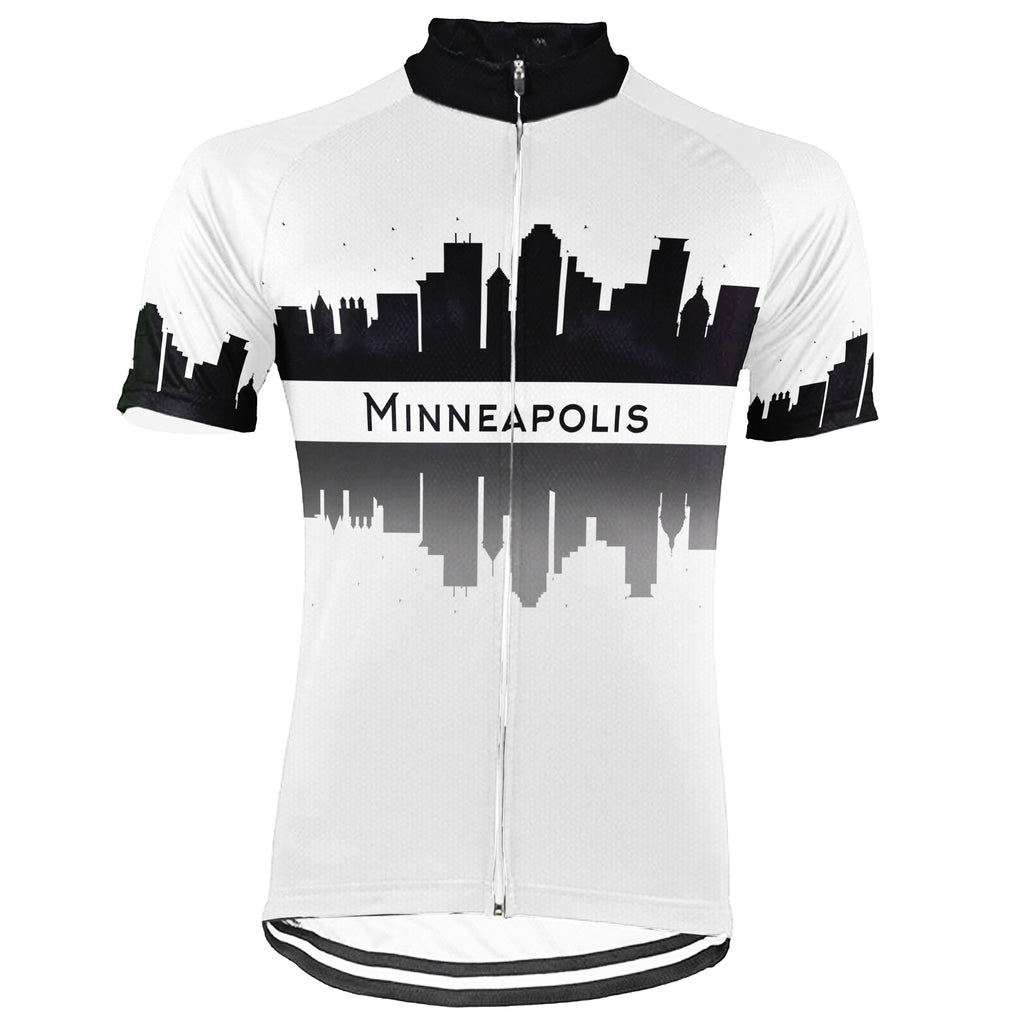 Customized Minnesota Short Sleeve Cycling Jersey for Men