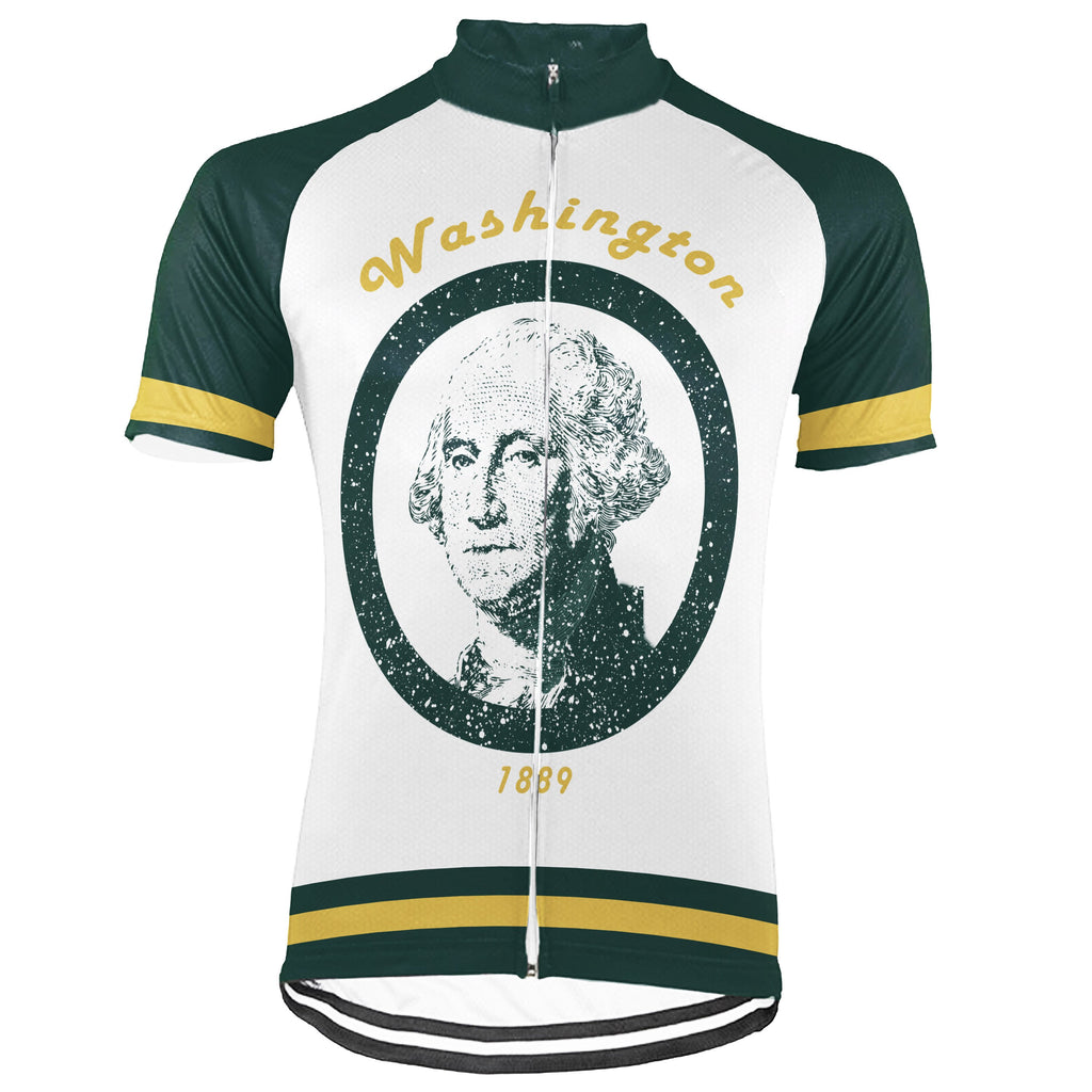 Customized Washington D.C Short Sleeve Cycling Jersey for Men
