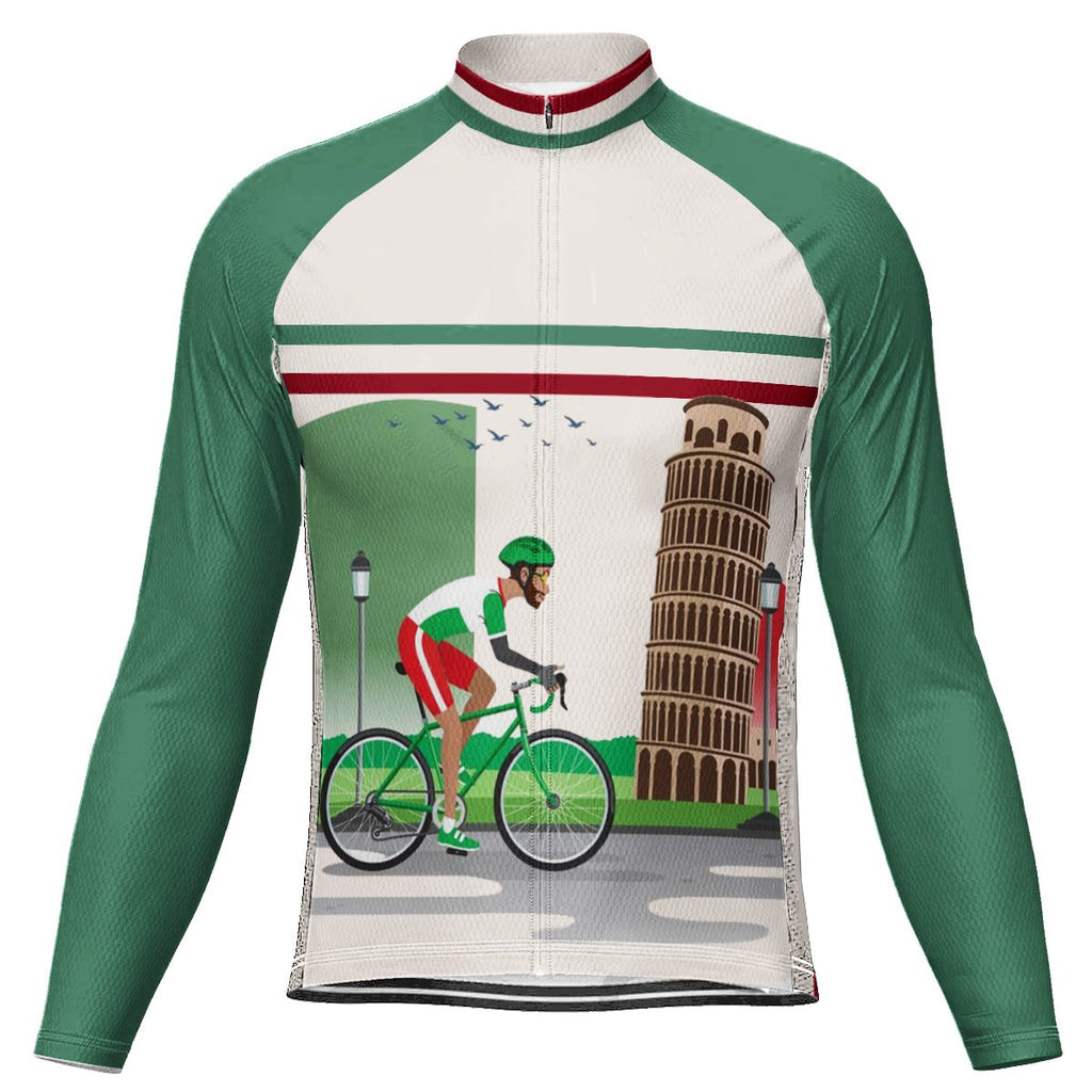 Customized Italia Winter Thermal Fleece Long Sleeve For Men