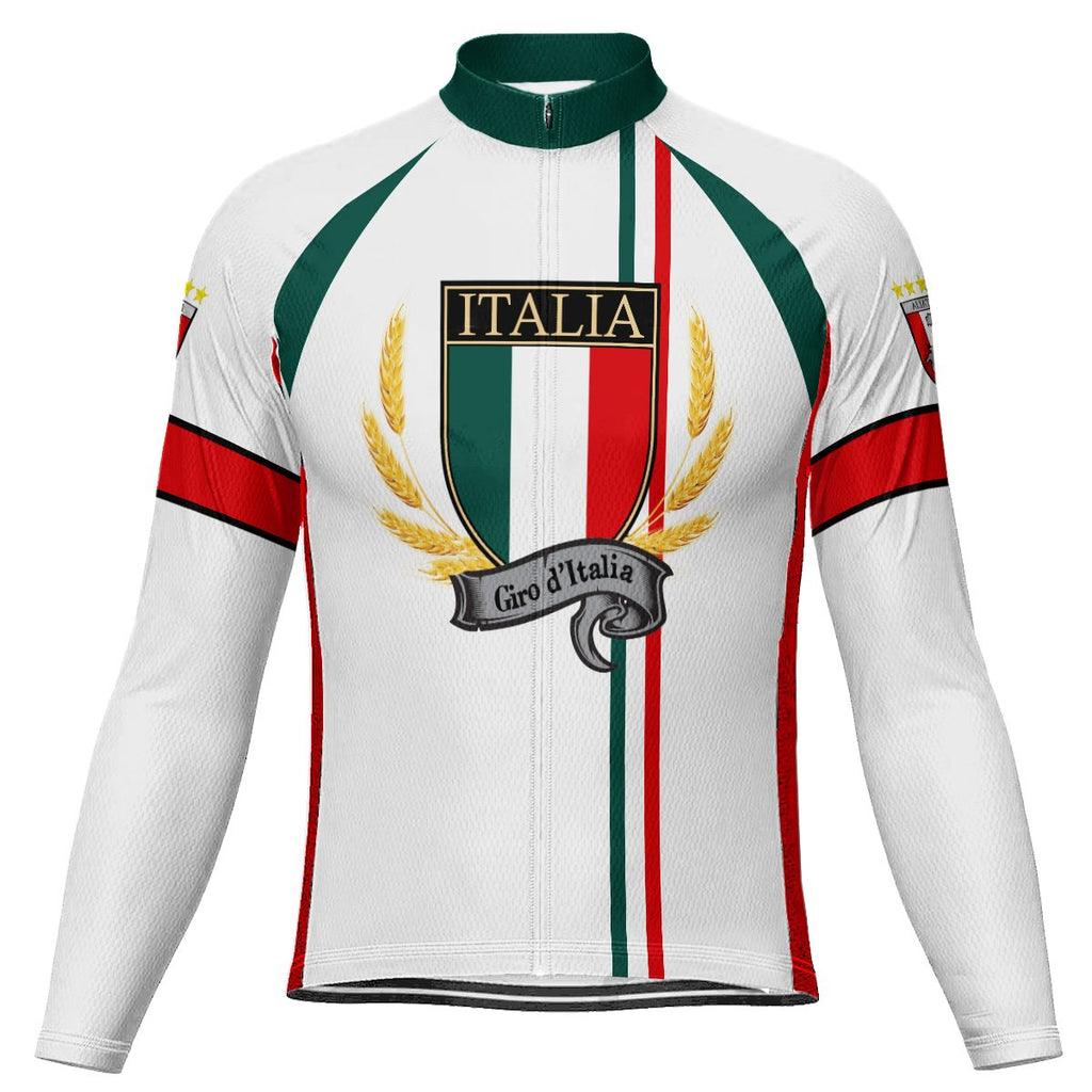 Customized Italia Winter Thermal Fleece Long Sleeve For Men