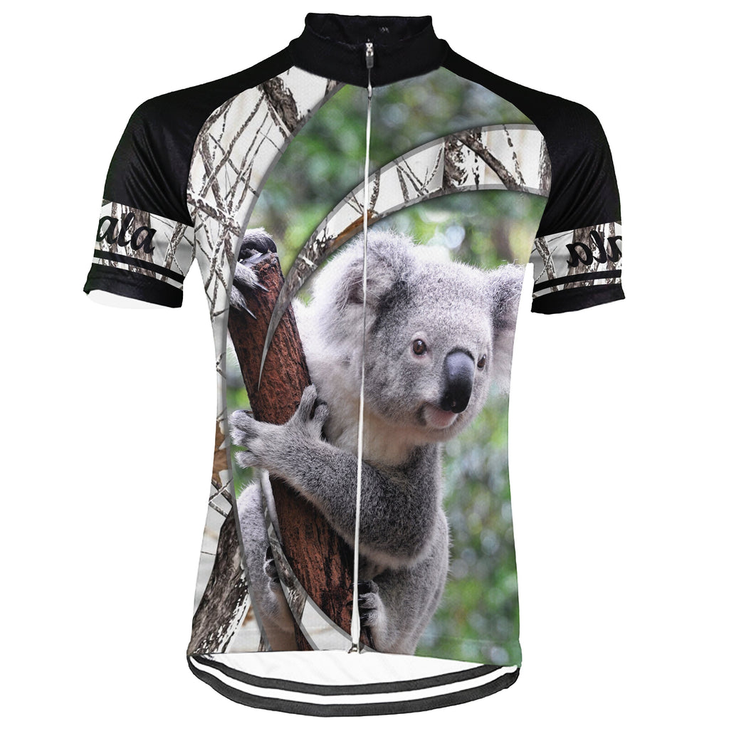 Customized Koala Short Sleeve Cycling Jersey for Men