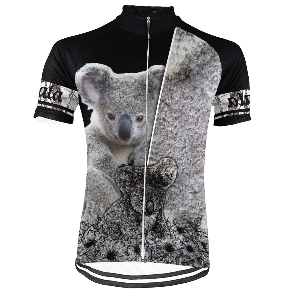 Customized Koala Short Sleeve Cycling Jersey for Men