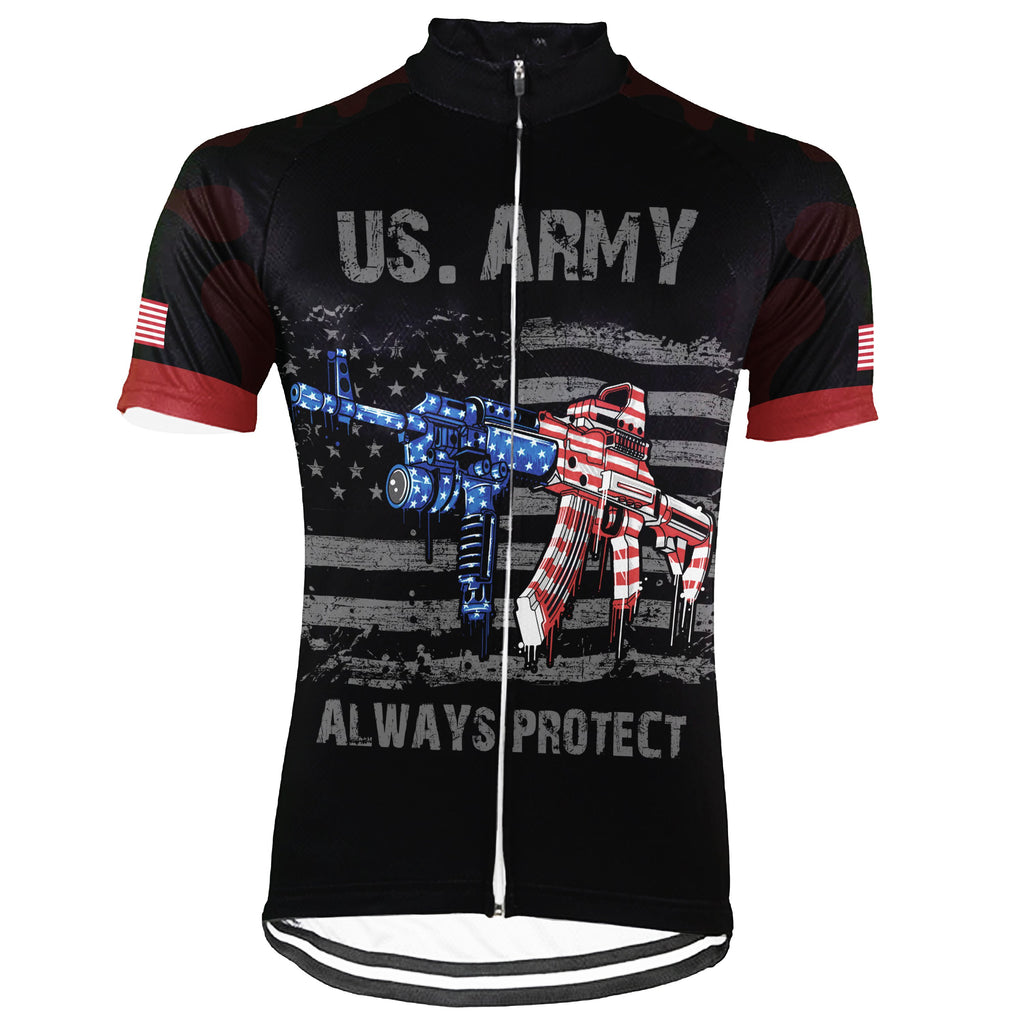Customized Veteran Short Sleeve Cycling Jersey for Men