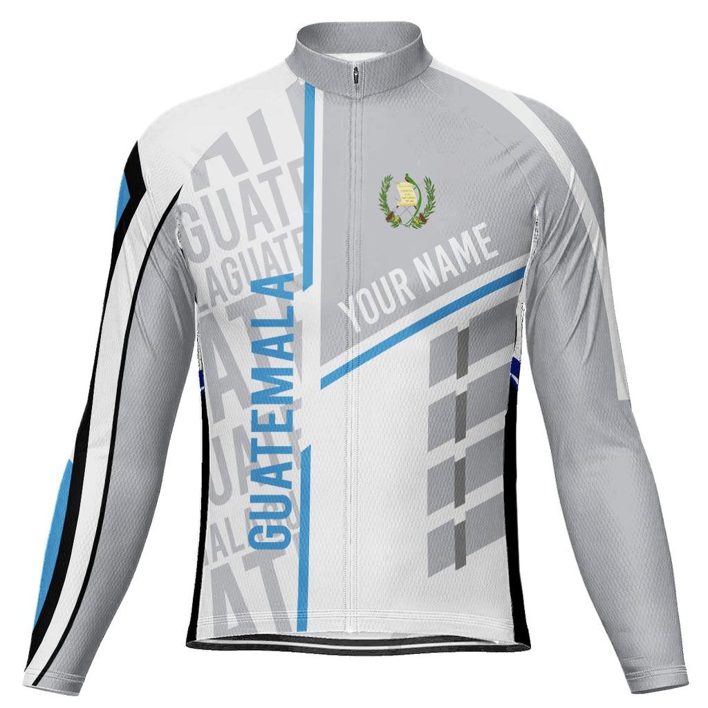 Customized Guatemala Long Sleeve Cycling Jersey for Men