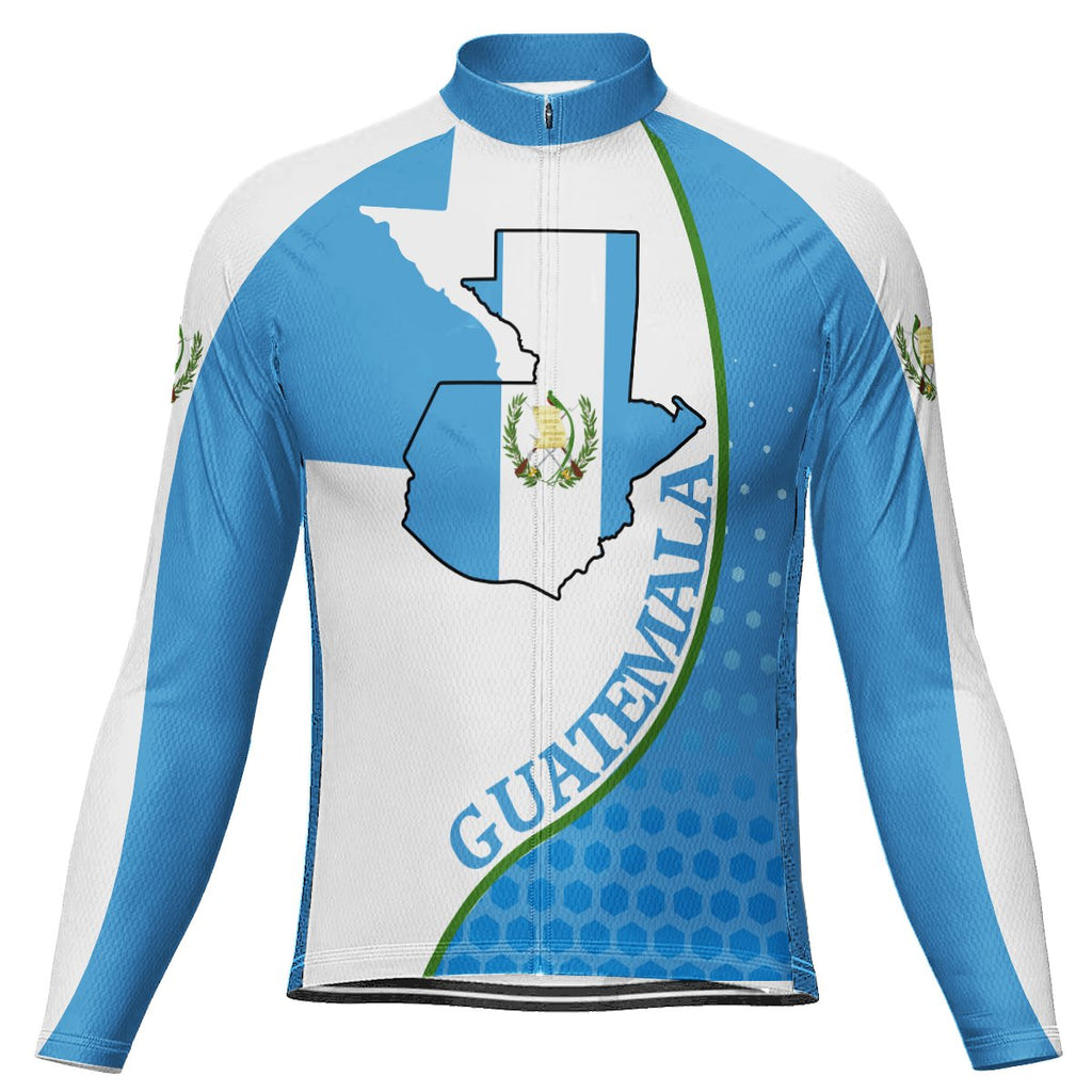Customized Guatemala Long Sleeve Cycling Jersey for Men
