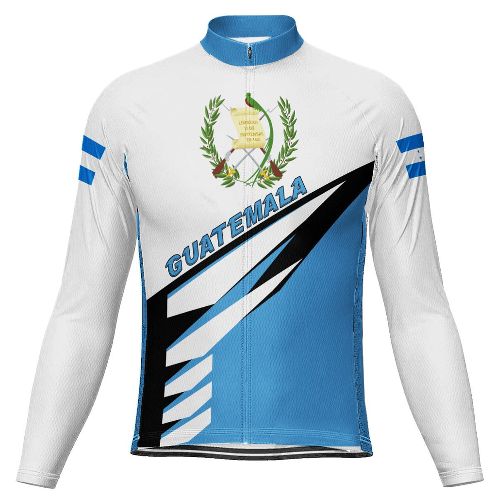 Customized Guatemala Long Sleeve Cycling Jersey for Men