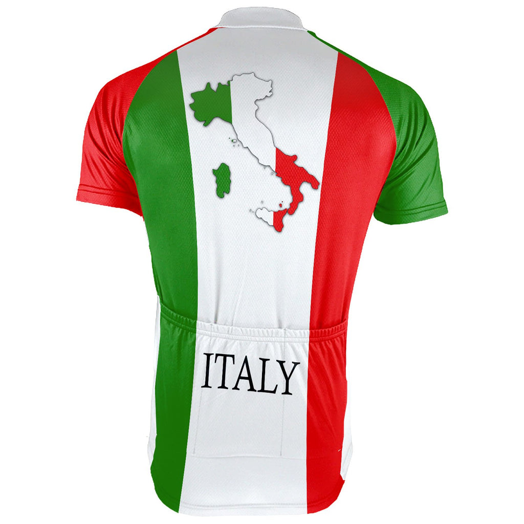 Customized Italia Short Sleeve Cycling Jersey for Men – OS Cycling Store