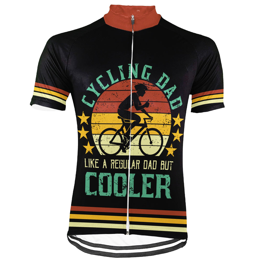 Customized Dad Short Sleeve Cycling Jersey for Men